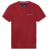 T-shirt Edmond bordeaux homme