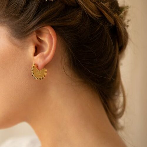 Boucles doreilles made in france par Marie Duvert PAULETTE Boucles doreilles made in france par Marie Duvert PAULETTE