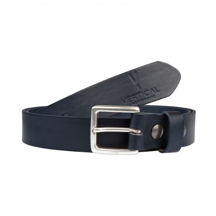 CEINTURE EN 100% CUIR FRANÇAIS - Mixte - Noir