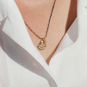 collier made in france blue et strass viviane les impatientes