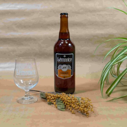 75cl bière ambrée de Limoges bière ambrée