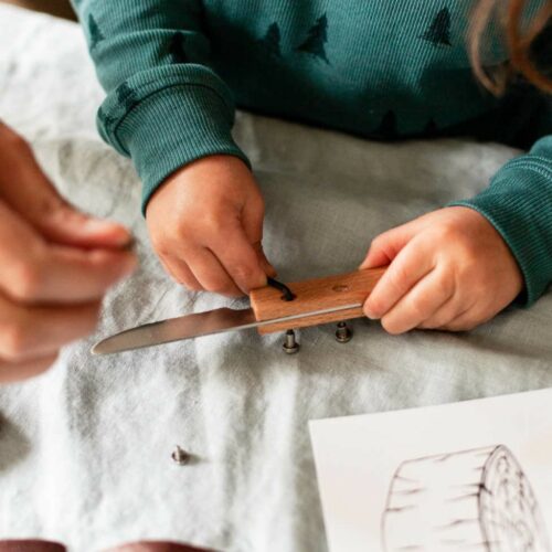 Kit couteau DIY enfant - La Main Française 