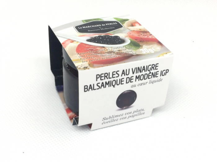 Perles au vinaigre balsamique