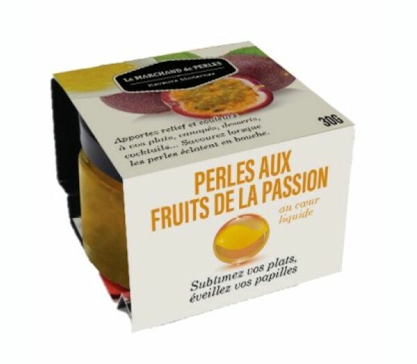 perles moléculaire fruit de la passion