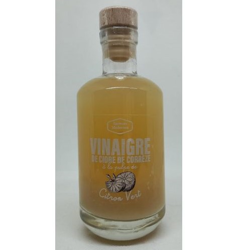 vinaigre de cidre citron vert