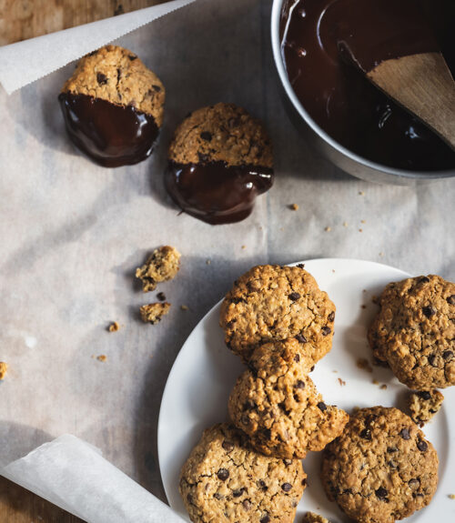 préparation bio de cookies