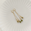 Boucles d'oreilles Pénélope pompons