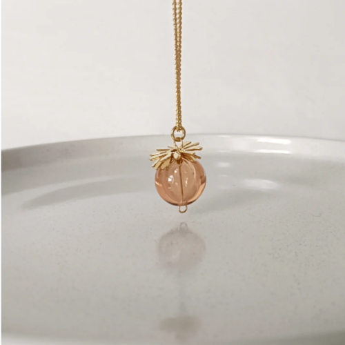 Collier margarette nouvelle collection bouquet rose Marie duvert