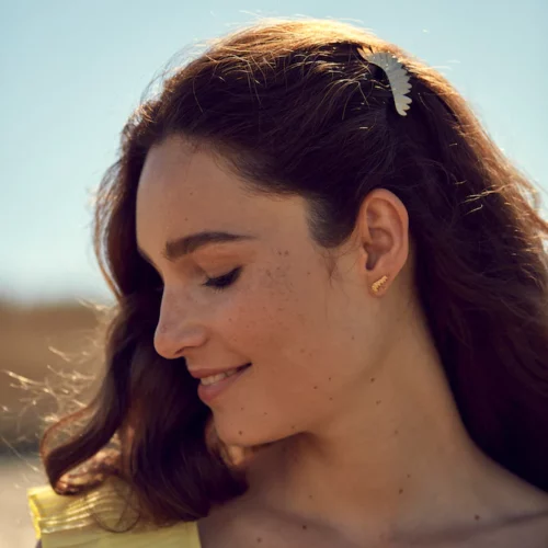 Boucles d'oreilles plumette envol
