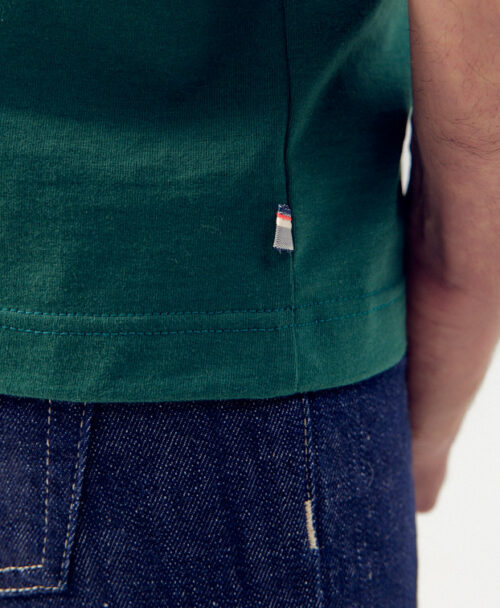 pio-tshirt-bio-vert la gentle factory