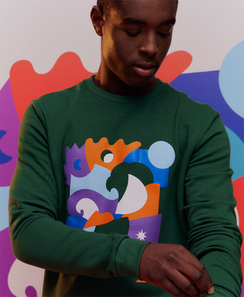 sweat sacha vert