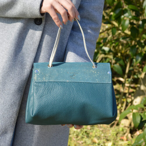 sac-accordeon bleu