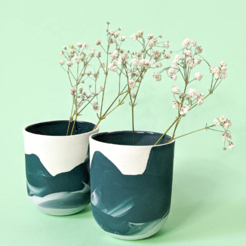 tasse à café BLEU
