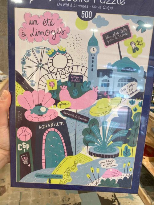 Puzzle 500 pièces Un été à Limoges