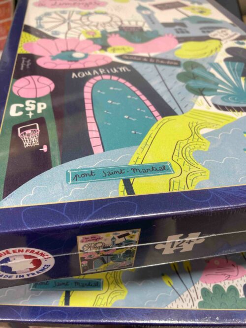 Puzzle 500 pièces Un été à Limoges
